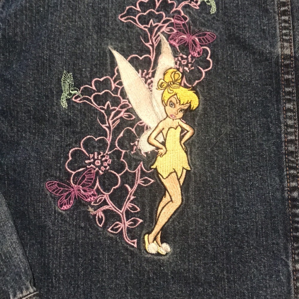 Disney Tinkerbell Jean Jacket - Picture 6 of 10
